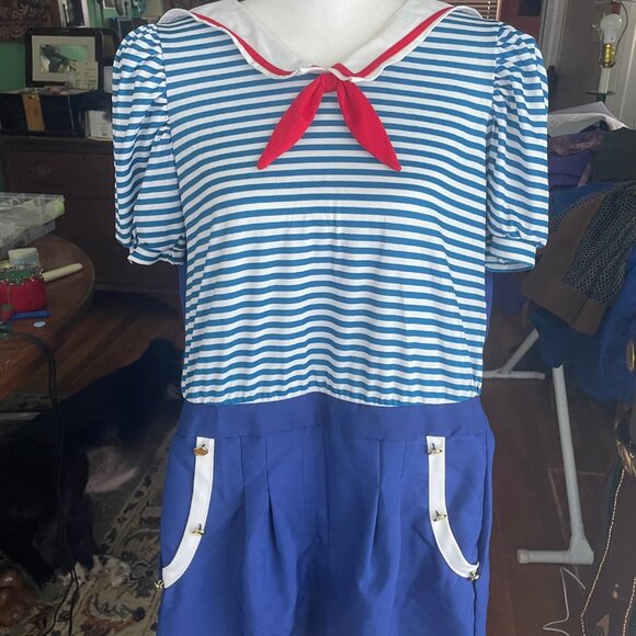 EUC Stranger Things Scoops Ahoy Robin Costume see description - Picture 1 of 4